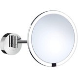 Smedbo Kosmetikspiegel mit LED-Beleuchtung, mit Sensor und Akkubetrieb, FK487EP