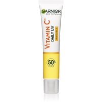 Garnier Skin Naturals Vitamin C Invisible SPF50+ Tagesfluid mit hohem UV-Schutz & Mineralpigmenten für strahlenden Teint 40 ml