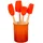 Le Creuset Classic Kochkellen-Set 5tlg. Craft (1.1 L), Ofenrot, 79003000900000