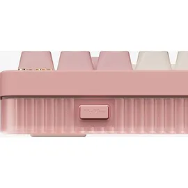 nuphy Halo75 v2 Mechanische Tastatur QMK/VIA, QWERTY US, Bluetooth / 2.4GHz - Sakura Fizz Silent Red Switch)