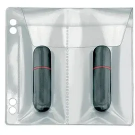 Veloflex USB-Stick-Hüllen abheftbar transparent