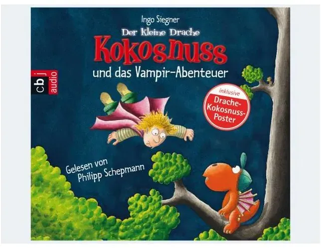 Kokosnuss CD Vampir-Abenteuer 5J mit Poster - 0115-7