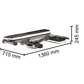 Toorx WBX-40 Multi Fit Bauchmuskelbank - Multicolor - One Size