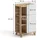 Vicco Unterschrank Karen 50 x 90 cm, mit Tür und Schublade