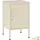 Tectake Nachttisch Baker 35 x 42,5 x 60,5 cm Creme