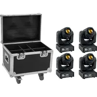 Eurolite Set 4x LED TMH-17 Spot + Case mit