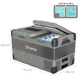 Truma C96 DZ DualZone Kompressor Kühlbox 96 l