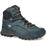 Hanwag Wanderschuhe Banks GTX (Nubukleder, wasserdicht) stahlblau/sulphur Herren