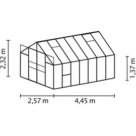 Vitavia Meridian 2 11500 Alu smaragd HKP 6 mm 11,5 m2