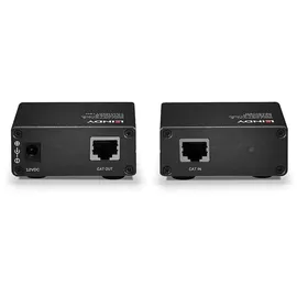 Lindy Toslink & Koaxial Audio Extender 150 m Schwarz