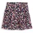 Tom Tailor A-Linien-Rock mit All-Over Print blau 104/110