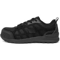 SKECHERS Bulklin Ayak Damen Industrieschuh, Schwarzes Textil-Synthetik, 40 EU