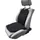 SITBACK Basic Light 3D Sitzauflage, schwarz
