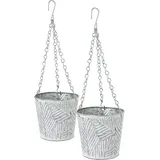 2friends Hängeampel verzinkter Stahl 2er Set