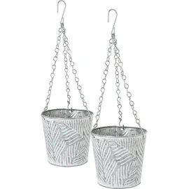 2friends Hängeampel verzinkter Stahl 2er Set