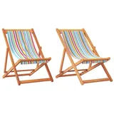vidaXL, Liegestuhl, Strandstühle (127 cm)