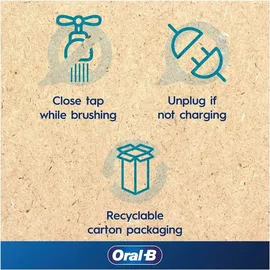 Oral-B Pro 3 3000 Sesitive Cean weiß + Aufsteckbürste