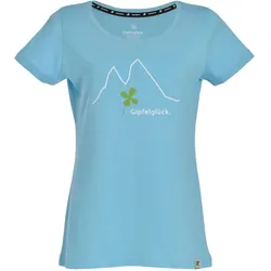 Freizeitshirt Irene Freizeit Damen Light Blue Ohne GIPFELGLÜCK BLAU|pastellblau 34