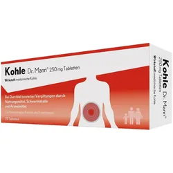 Kohle Dr. Mann 250 mg