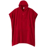 Puma Unisex Poncho teamADDITIONS Poncho 660009-40 L/XL - Dark Crimson - L/XL