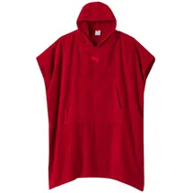 Puma Unisex Poncho teamADDITIONS Poncho 660009-40 L/XL - Dark Crimson - L/XL