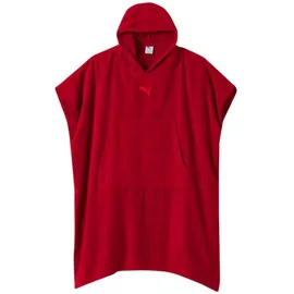 Puma Unisex Poncho teamADDITIONS Poncho 660009-40 L/XL - Dark Crimson - L/XL