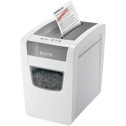 LEITZ IQ Slim Home Office Aktenvernichter P-4 10 Blatt weiß