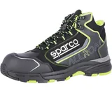 Sparco 07529NRGF Allroad Motegi S3S SR Sicherheitsschuh, Schwarz/Gelb, 42