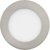 EGLO LED Einbauleuchte Fueva-Z Ø 11,7 cm Nickelfarben Matt