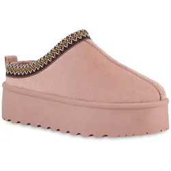 Damen Pantoffeln in Rosa