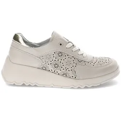 Beige Halbschuhe S.Barski Modische Damenschuhe, 39