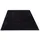 floornovo Hochflor Teppich Schwarz Einfarbig 110 x 60 cm