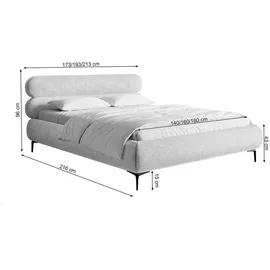 Selsey Roule 140 x 200 cm Graubeige