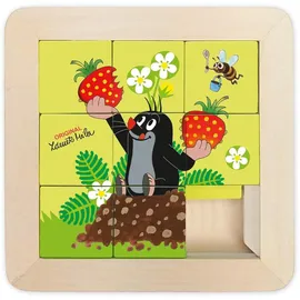 Trötsch Verlag Trötsch Der kleine Maulwurf Schiebepuzzle aus Holz