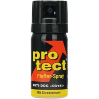 Pfefferspray Protect 40 ml Direktstrahl - zielgenauer und windstabiler Strahl mit hoher Reichweite