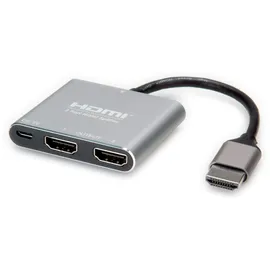 Value Video-Splitter, HDMI 4K, 2fach