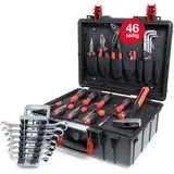 Wiha Basic Set L mechanic Handwerkzeugset, 46-tlg. inkl. ToughBox (45256)