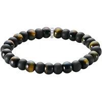 Thomas Sabo Armband in silberfarben, schwarz, blau, braun, |