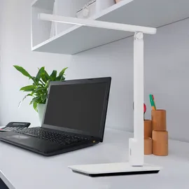 ESTO Design LED Schreib Tisch Lese Lampe Arbeitszimmer Touch Dimmer Leuchte weiß 9722046