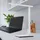 ESTO Design LED Schreib Tisch Lese Lampe Arbeitszimmer Touch Dimmer Leuchte weiß 9722046