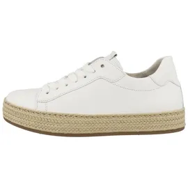Gabor Damen Plateau-Sneaker Weiß 38