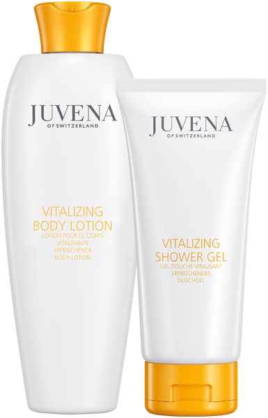 Juvena Vitalizing Set 8 = Shower Gel 200 ml + Body Lotion 400 ml - 2 Artikel im Set