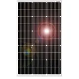 100W Solarpanel Monokristallin 18V für Wohnmobil Garten Camping-Kfz-Batterie