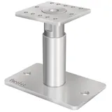 e.u.r.o.tec gmbh Pfostenträger 140 x 50 mm Silber/Feuerverzinkt