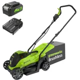 Greenworks 24V Rasenmäher GD24LM33 inkl. 4Ah Akku und Ladegerät