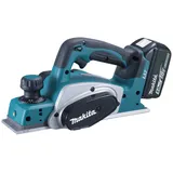 Makita Akku-Hobel 82 mm 18 V / 5,0 Ah + 2 Akkus