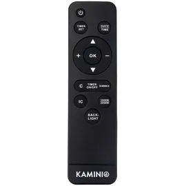 kaminio Elektrokamin LIZ Weiß inkl. Abzugsrohr