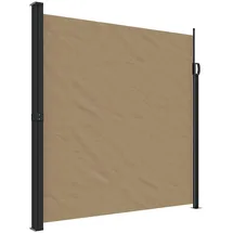 vidaXL Seitenmarkise 200 x 300 cm Schwarz Aluminium