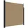 vidaXL Seitenmarkise 200 x 300 cm Schwarz Aluminium