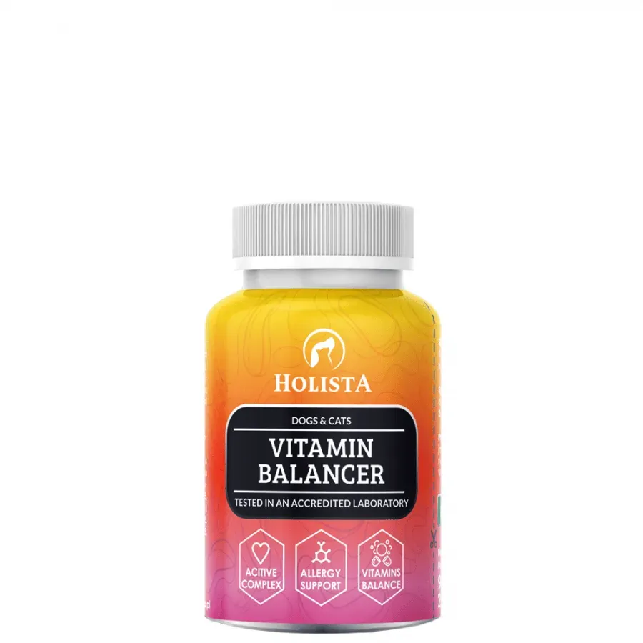 HOLISTA Vitamin Balancer 90 Tabletten Mineral- und Vitaminpräparat für Hunde und Katzen